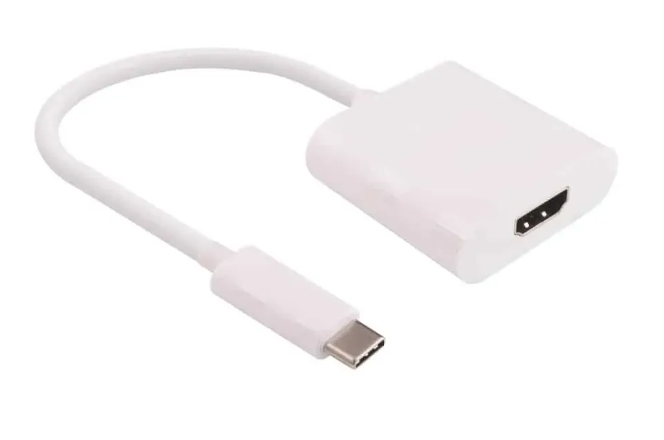 Microconnect USB-C naar HDMI adapter 0,15m wit 4K