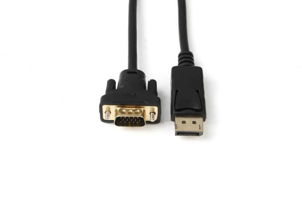 Microconnect DisplayPort 1.2 naar VGA kabel 2m zwart