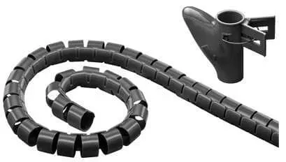 Microconnect Cable Eater kabelhoes zwart 2,5m flexibel