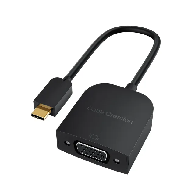 CableCreation USB-C naar VGA adapter 1080p 60Hz