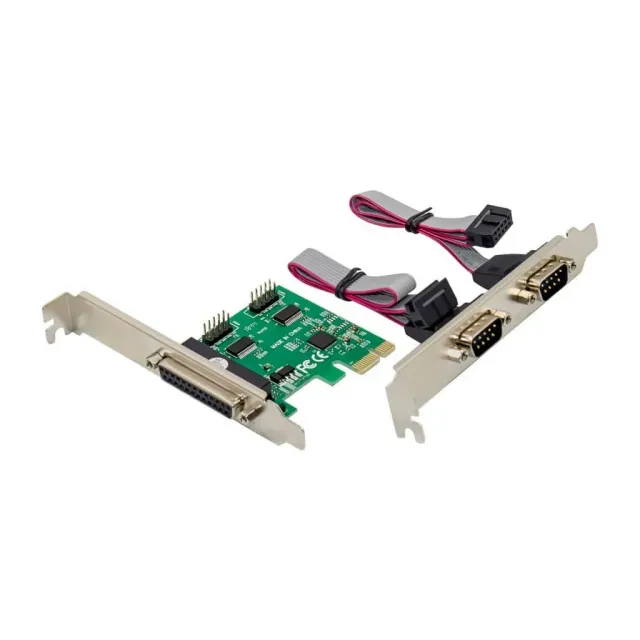 Microconnect MC-PCIE-MCS1P2S PCIe kaart 1x parallel 2x serieel