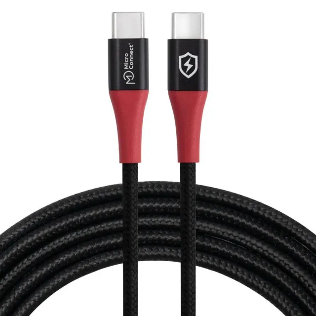 Microconnect Safe Charge USB-C kabel 1,5m 60W datablocker