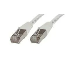 Microconnect CAT5e netwerkkabel 1,5m wit afgeschermd