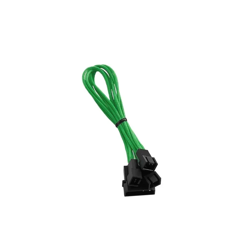 CableMod ModFlex Molex naar 3x fan adapter groen 60cm