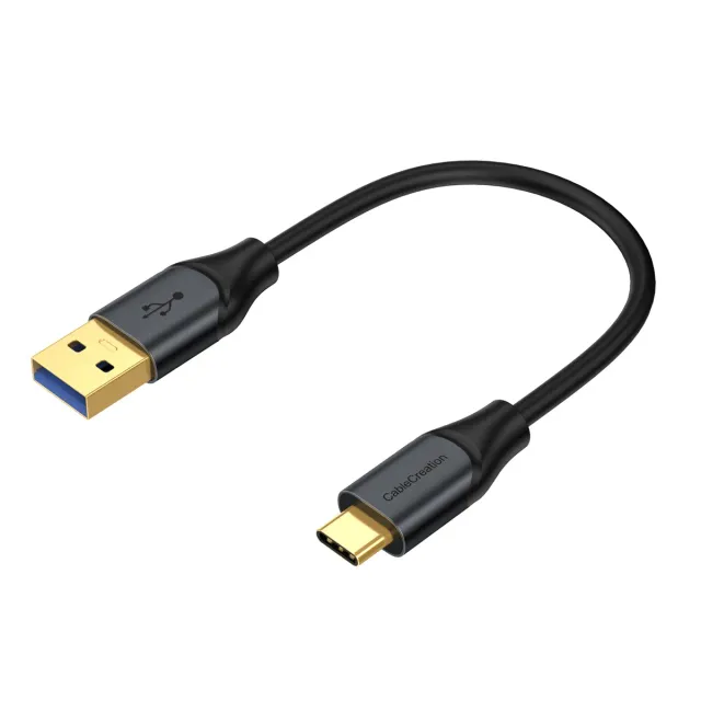 CableCreation USB A naar USB C kabel 0,5m 10Gbps 60W