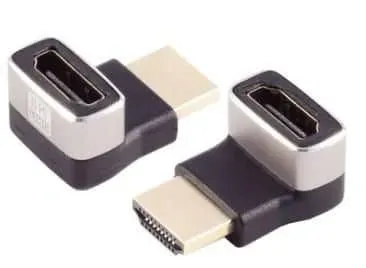 Microconnect HDMI Haakse Adapter 8K 90° omhoog F-M