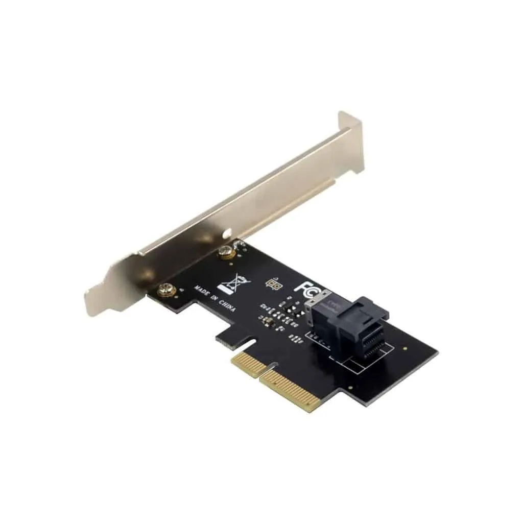 Microconnect MC-PCIE-SFF8643 PCIe X4 adapter SFF-8643 NVMe