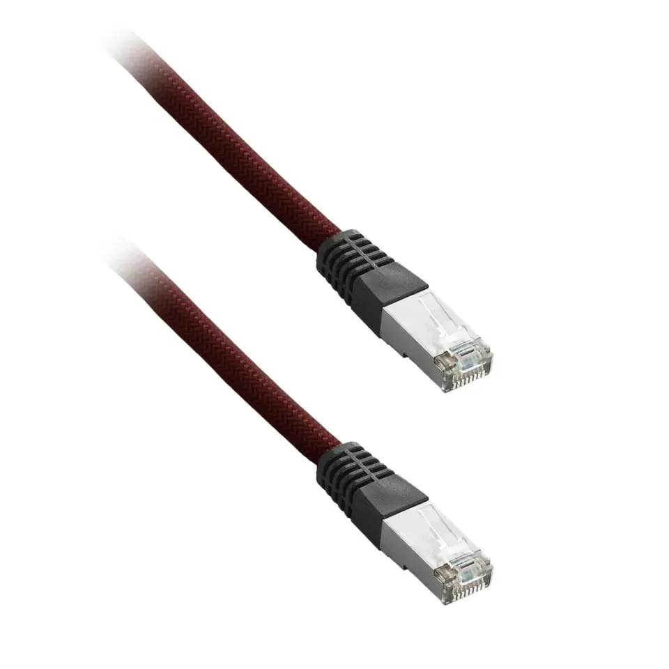 CableMod ModMesh ethernetkabel Cat6 1m bloedrood