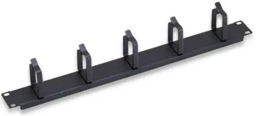 T.E.G. 19 inch 1U kabelmanager RAL9005 zwart