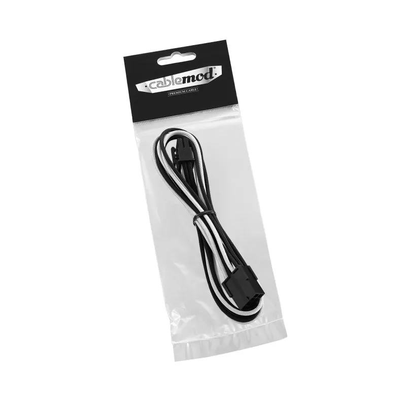 CableMod Classic ModFlex pci-e extension kabel 45cm zwart-wit
