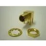 T.E.G. MCX chassisdeel reverse male 50 ohm 6GHz