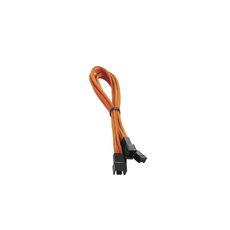 CableMod ModFlex 3-pin fan splitter 60cm oranje soepel
