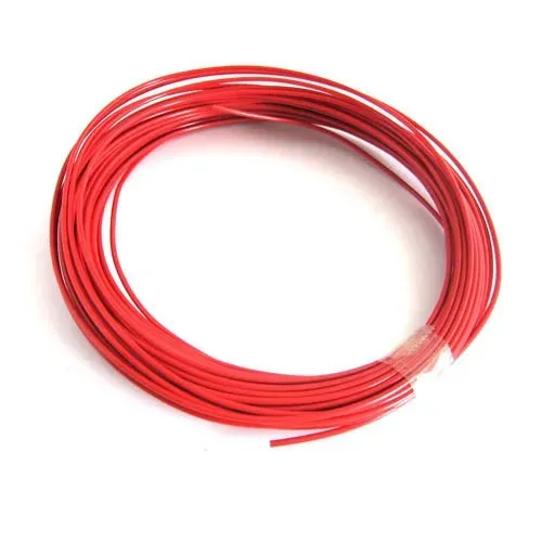 T.E.G. montagedraad 0,14mm² rood 10 m 5 rollen