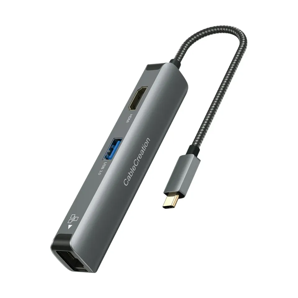CableCreation USB-C hub 5-in-1 4K ethernet