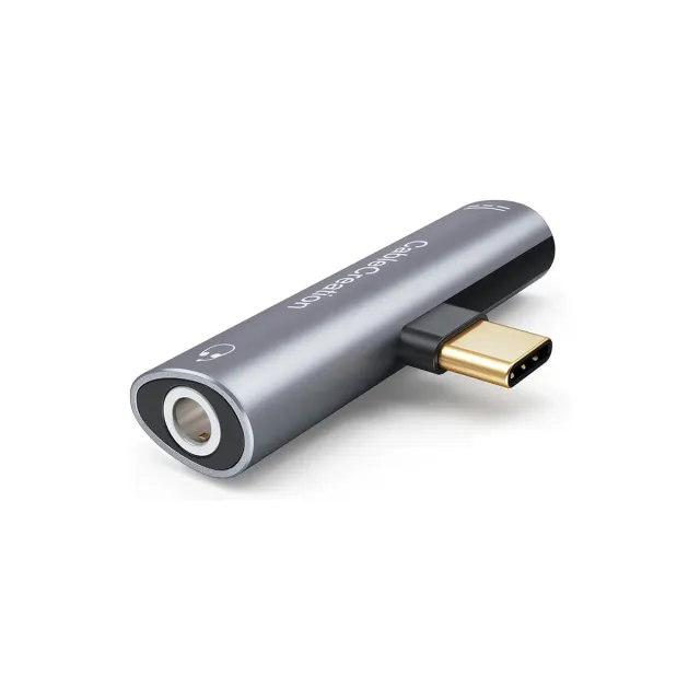CableCreation USB-C naar 3,5mm audio adapter 2-in-1