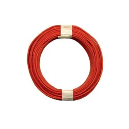 T.E.G. Montagesnoer 1x0.14mm2 Montagedraad Rood 10 m
