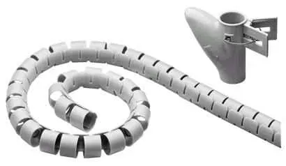Microconnect Cable Eater Kabelslang 2,5m Grijs