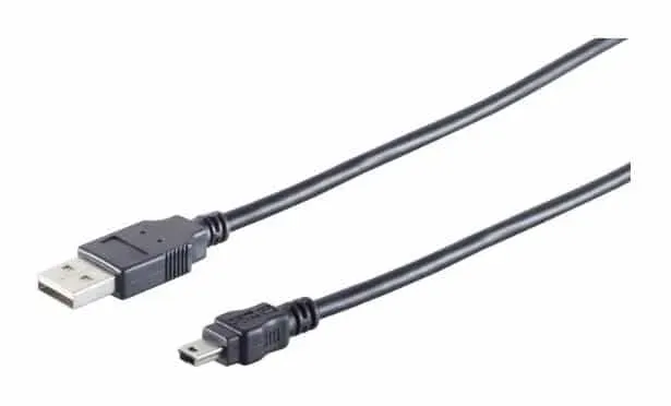 Microconnect USB 2.0 USB-kabel Mini-B 1,8m 480Mbps