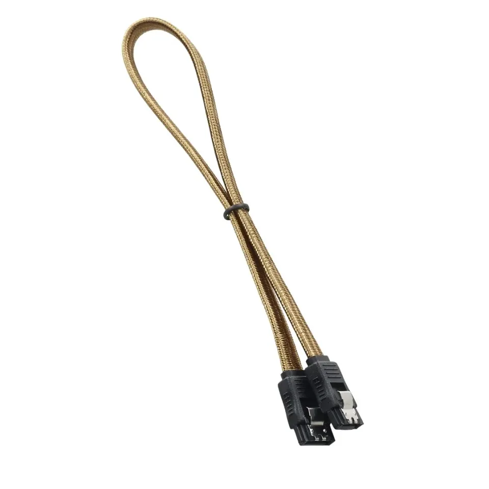 CableMod ModFlex SATA kabel 60cm goud