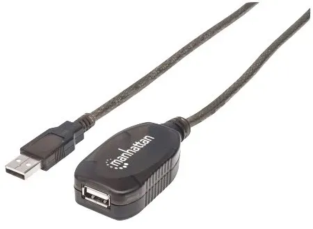 T.E.G. USB 2.0 A actieve verlengkabel 15m M/F