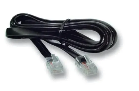 Microconnect RJ12-RJ45 kabel 3m zwart