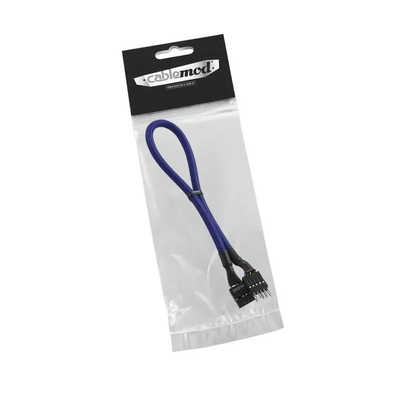 CableMod ModFlex Audio Extension verlengkabel 30cm blauw