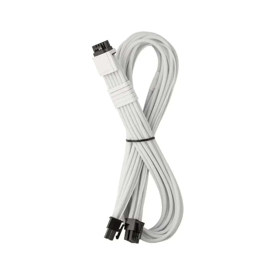 CableMod E-Series Pro 12VHPWR 60cm voedingskabel wit