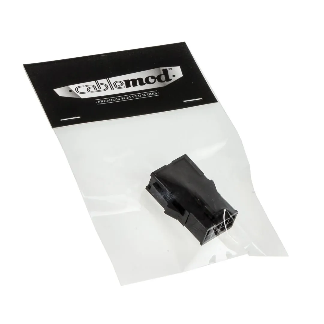 CableMod 8-pins EPS connector set zwart 2 stuks DIY