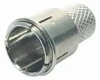 T.E.G. F-connector Twist-On 6.8mm coax stekker