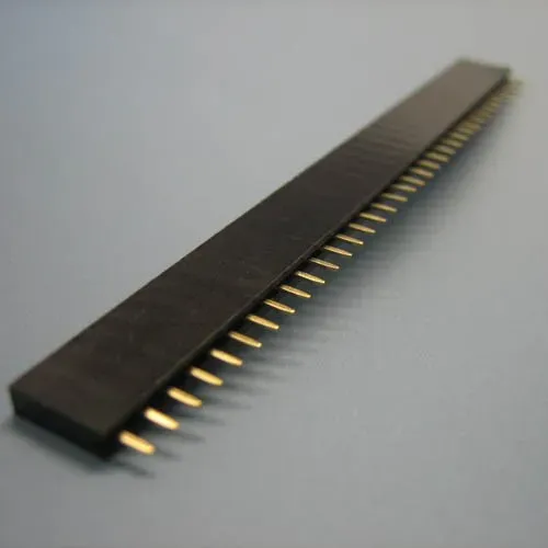 T.E.G. Female 1x36polig connectorstrip 2,54mm socket