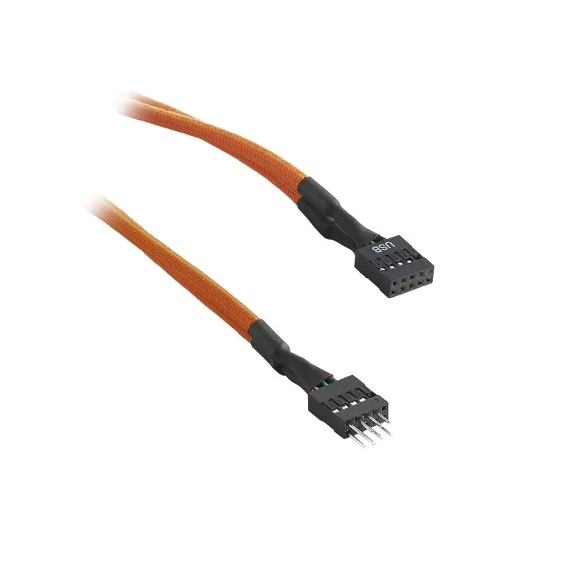 CableMod ModFlex Internal USB 30cm verlengkabel oranje soepel