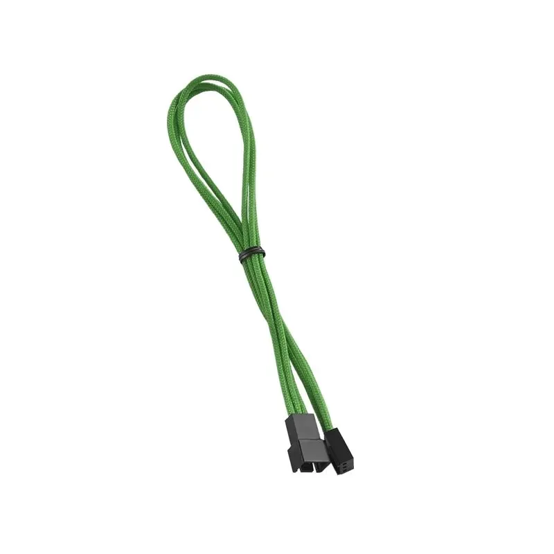CableMod ModFlex fan verlengkabel 3-pin 30cm groen