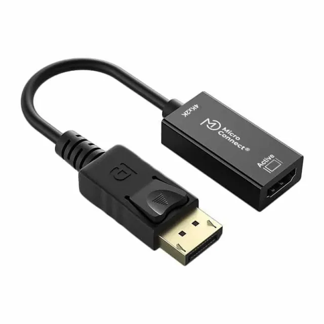 Microconnect DisplayPort 1.2 naar HDMI adapter actief