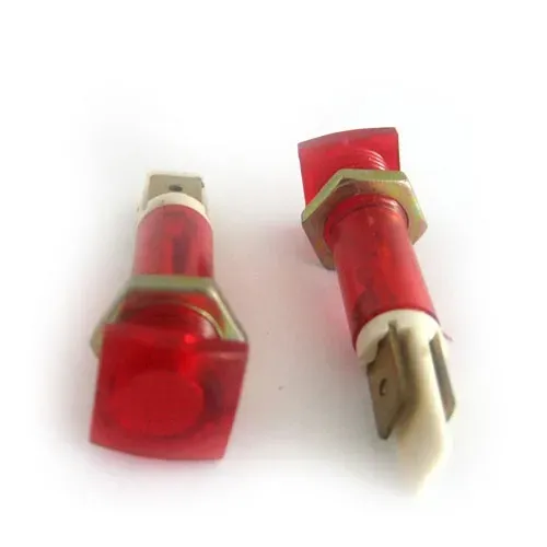 T.E.G. controlelamp vierkant rood 110V