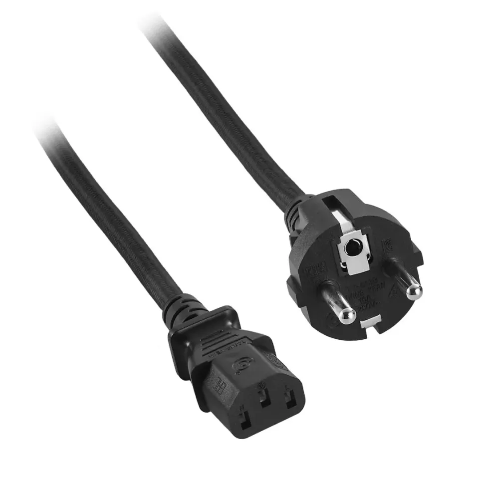 CableMod ModFlex Power Cord stroomkabel zwart 2m C13