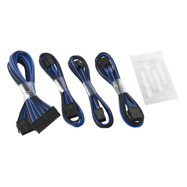 CableMod Classic ModFlex Basic extension kit 8+6-pin zwart/blauw