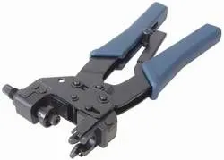 T.E.G. krimptang F-connector compressie BNC RCA tang