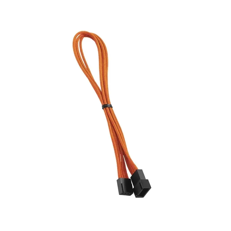 CableMod ModFlex ventilator verlengkabel 4-pin 30cm oranje