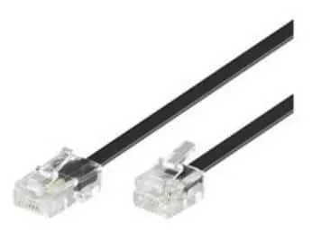 Microconnect MPK456S telefoonkabel RJ11-RJ45 6m zwart