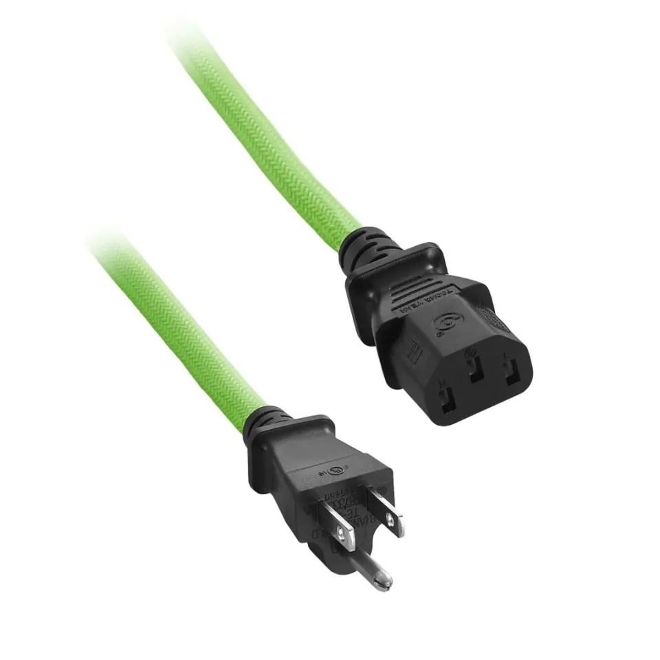 CableMod ModMesh stroomkabel C13 2m lichtgroen
