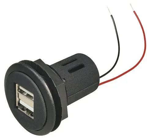 T.E.G. USB inbouwvoeding 8-34V 2x 5V uit