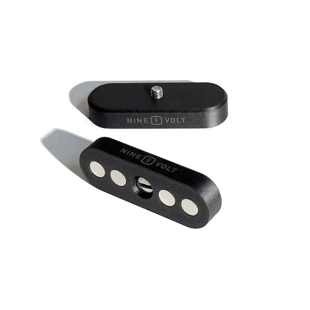 IQwire magneethouder 1/4-20 schroef 2-pack carbon