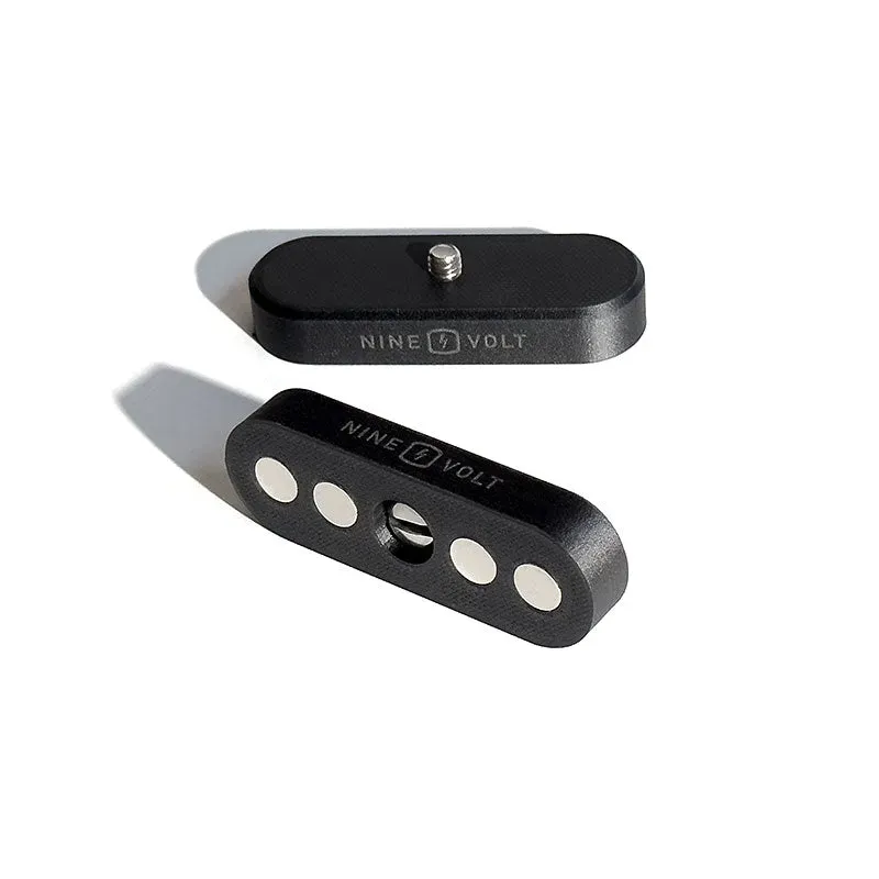 IQwire magneethouder 1/4-20 schroef 2-pack carbon