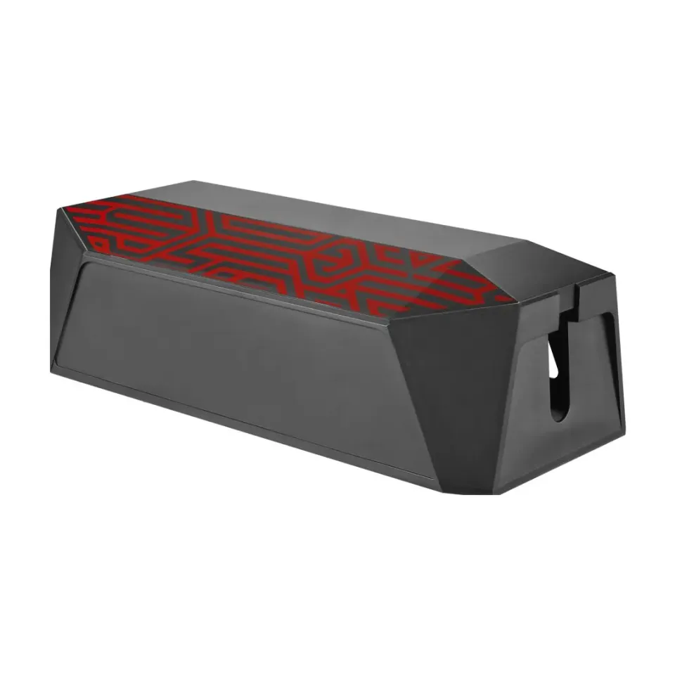 CableMod Aztec kabelbox rood voor stekkerdoos