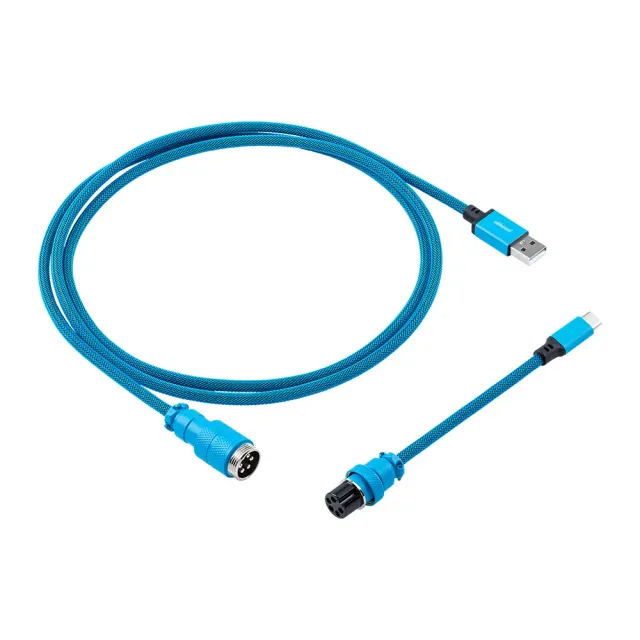 CableMod Pro toetsenbordkabel USB-C spectrum blauw 150cm