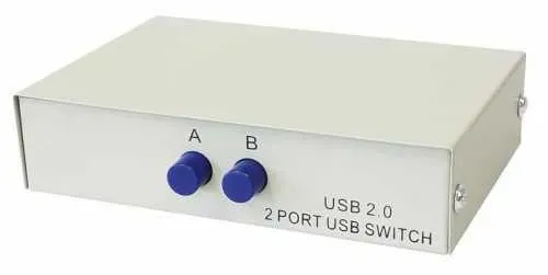 T.E.G. USB switch 2-poorts USB A naar 2x USB B