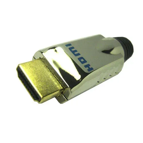 T.E.G. HDMI stekker male 19-polig verguld