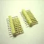 T.E.G. printconnector recht 10-polig male 25 stuks 2,54mm
