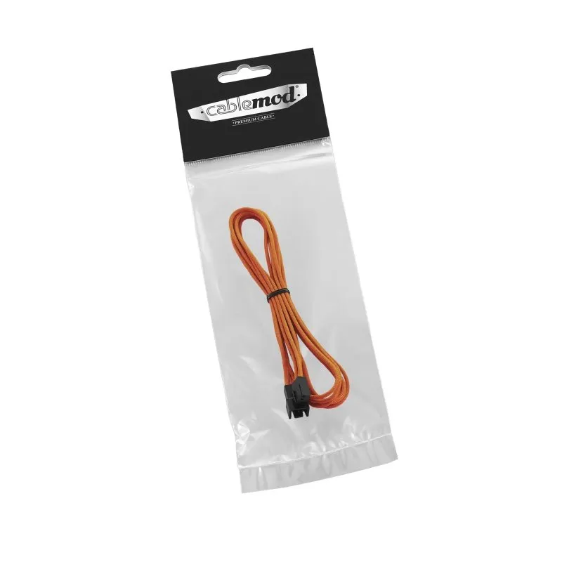 CableMod ModFlex 3-pin fan verlengkabel 90cm oranje