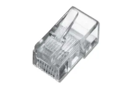 T.E.G. RJ11 Connector 6P4C Rond Unshielded